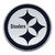 Pittsburgh Steelers Chrome Emblem  Steeler Primary Logo Chrome