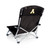 App State Mountaineers Tranquility Beach Chair with Carry Bag, (Black)