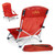 Iowa State Cyclones Tranquility Beach Chair with Carry Bag, (Red)