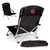 Oklahoma Sooners Tranquility Beach Chair with Carry Bag, (Black)