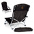 Wyoming Cowboys Tranquility Beach Chair with Carry Bag, (Black)