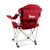 Nebraska Cornhuskers Reclining Camp Chair, (Dark Red)