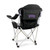 TCU Horned Frogs Reclining Camp Chair, (Black with Gray Accents)