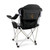 Wyoming Cowboys Reclining Camp Chair, (Black with Gray Accents)