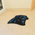 Carolina Panthers Mascot Mat Panther Primary Logo Black