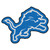 Detroit Lions Mascot Mat Lion Primary Logo Blue