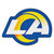 Los Angeles Rams Mascot Mat "Ram" Logo Navy