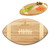 Army Black Knights Touchdown! Football Cutting Board & Serving Tray, (Bamboo)