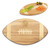 Boston College Eagles Touchdown! Football Cutting Board & Serving Tray, (Bamboo)