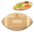 East Carolina Pirates Touchdown! Football Cutting Board & Serving Tray, (Bamboo)