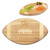 Georgia Tech Yellow Jackets Touchdown! Football Cutting Board & Serving Tray, (Bamboo)