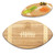 Maryland Terrapins Touchdown! Football Cutting Board & Serving Tray, (Bamboo)