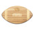 Mizzou Tigers Touchdown! Football Cutting Board & Serving Tray, (Bamboo)
