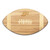 Purdue Boilermakers Touchdown! Football Cutting Board & Serving Tray, (Bamboo)
