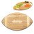 Vanderbilt Commodores Touchdown! Football Cutting Board & Serving Tray, (Bamboo)