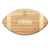 Wyoming Cowboys Touchdown! Football Cutting Board & Serving Tray, (Bamboo)