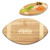 Wyoming Cowboys Touchdown! Football Cutting Board & Serving Tray, (Bamboo)