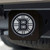 NHL - Boston Bruins Hitch Cover - Chrome on Black 3.4"x4"