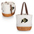 Colorado Buffaloes Coronado Canvas and Willow Basket Tote, (Beige Canvas)