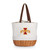 Iowa State Cyclones Coronado Canvas and Willow Basket Tote, (Beige Canvas)