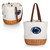 Penn State Nittany Lions Coronado Canvas and Willow Basket Tote, (Beige Canvas)