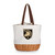 West Point Black Knights Coronado Canvas and Willow Basket Tote, (Beige Canvas)