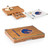 Boise State Broncos Concerto Glass Top Cheese Cutting Board & Tools Set, (Bamboo)