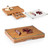 Boston College Eagles Concerto Glass Top Cheese Cutting Board & Tools Set, (Bamboo)