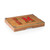Maryland Terrapins Concerto Glass Top Cheese Cutting Board & Tools Set, (Bamboo)