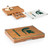 Michigan State Spartans Concerto Glass Top Cheese Cutting Board & Tools Set, (Bamboo)