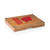 Wisconsin Badgers Concerto Glass Top Cheese Cutting Board & Tools Set, (Bamboo)