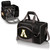 App State Mountaineers Malibu Picnic Basket Cooler, (Black with Gray Accents)