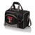 Texas Tech Red Raiders Malibu Picnic Basket Cooler, (Black with Gray Accents)