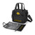 Iowa Hawkeyes Tarana Lunch Bag Cooler with Utensils, (Carbon Black)