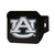 Auburn University Hitch Cover - Chrome on Black 3.4"x4"