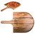 Purdue Boilermakers Acacia Pizza Peel Serving Paddle, (Acacia Wood)