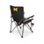 Michigan Wolverines Big Bear XXL Camping Chair with Cooler, (Black)