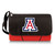 Arizona Wildcats Blanket Tote Outdoor Picnic Blanket, (Red with Black Flap)