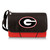 Georgia Bulldogs Blanket Tote Outdoor Picnic Blanket, (Red with Black Flap)