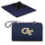 Georgia Tech Yellow Jackets Blanket Tote Outdoor Picnic Blanket, (Navy Blue with Black Flap)