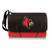 Louisville Cardinals Blanket Tote Outdoor Picnic Blanket, (Red with Black Flap)