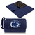 Penn State Nittany Lions Blanket Tote Outdoor Picnic Blanket, (Navy Blue with Black Flap)