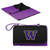 Washington Huskies Blanket Tote Outdoor Picnic Blanket, (Purple with Black Flap)