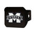 Mississippi State University Hitch Cover - Chrome on Black 3.4"x4"