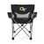 Georgia Tech Yellow Jackets Campsite Camp Chair, (Black with Gray Accents)
