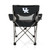 Kentucky Wildcats Campsite Camp Chair, (Black with Gray Accents)