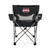 Mississippi State Bulldogs Campsite Camp Chair, (Black with Gray Accents)