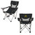 Oregon Ducks Campsite Camp Chair, (Black with Gray Accents)