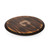 Cornell Big Red Lazy Susan Serving Tray, (Fire Acacia Wood)