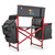 Kansas Jayhawks Fusion Camping Chair, (Dark Gray with Red Accents)